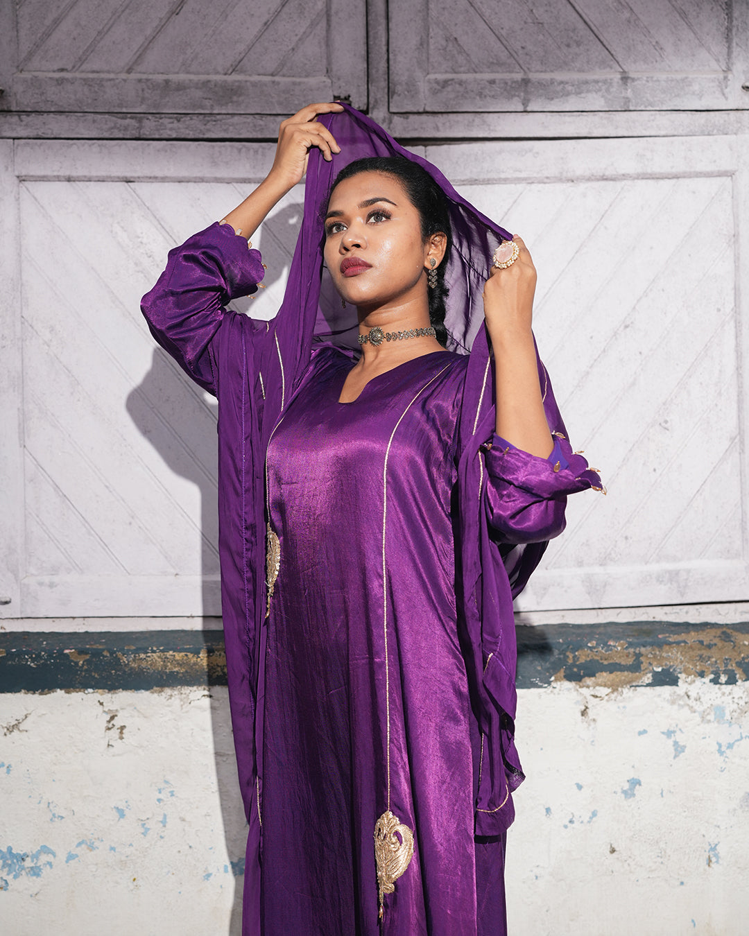 Violet Vogue Premium Suit Set