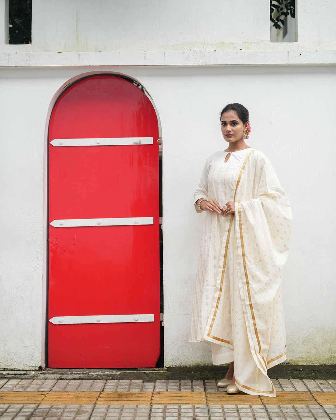 Golden Moonlight 
Kurta Set