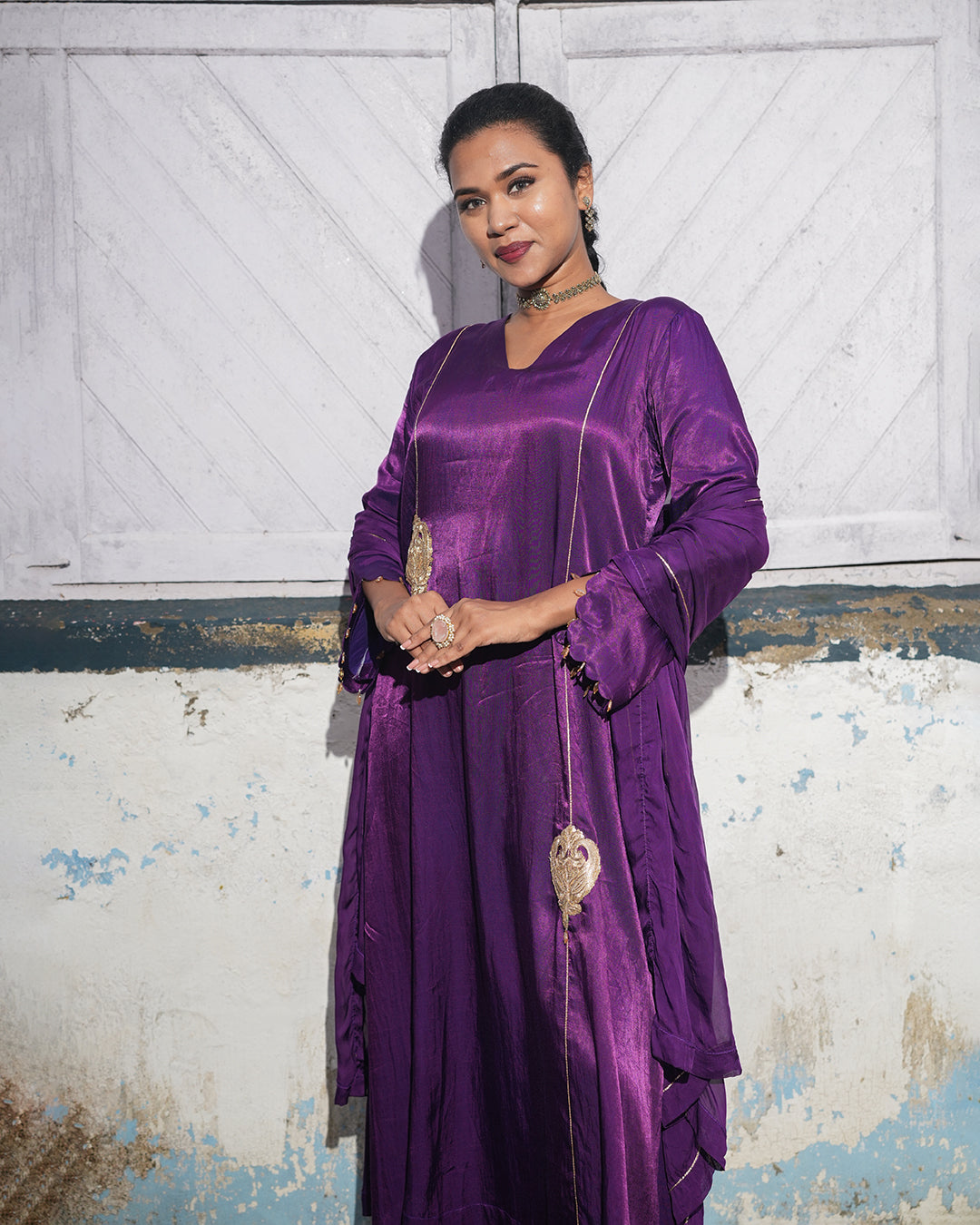 Violet Vogue Premium Suit Set