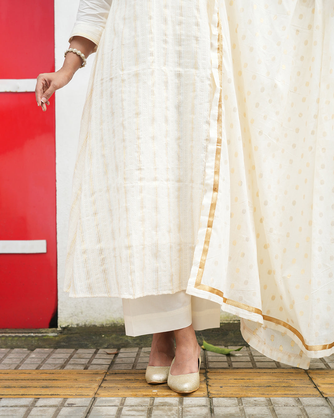 Golden Moonlight 
Kurta Set