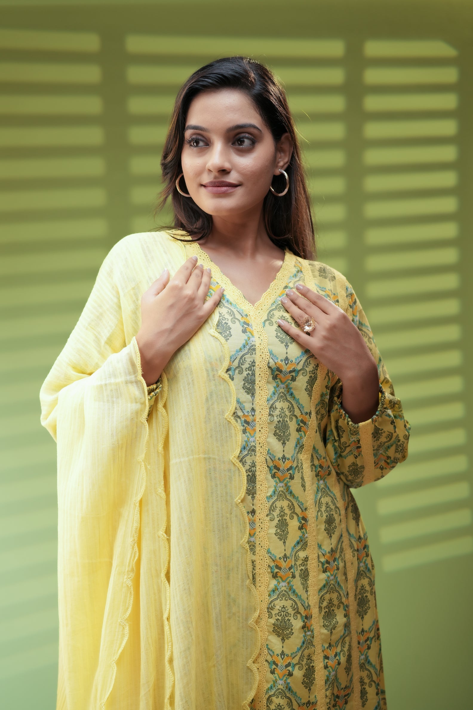 Yellow Mirage Suit Set