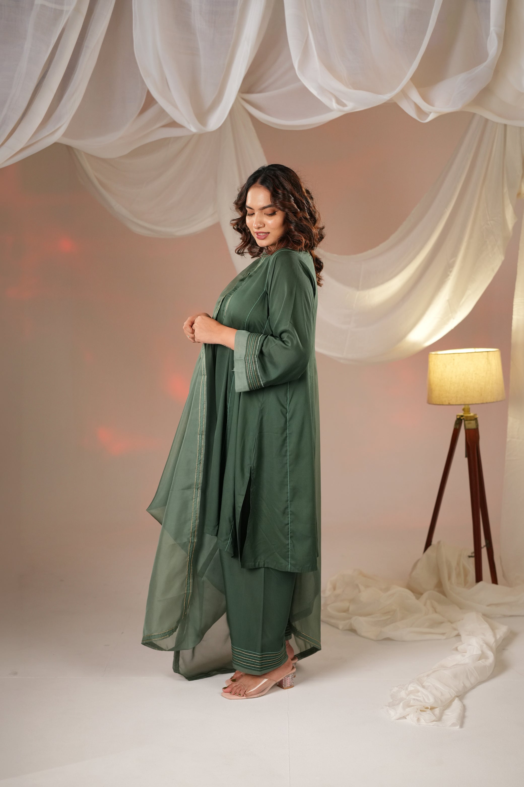 Evergreen Charm Suit Set