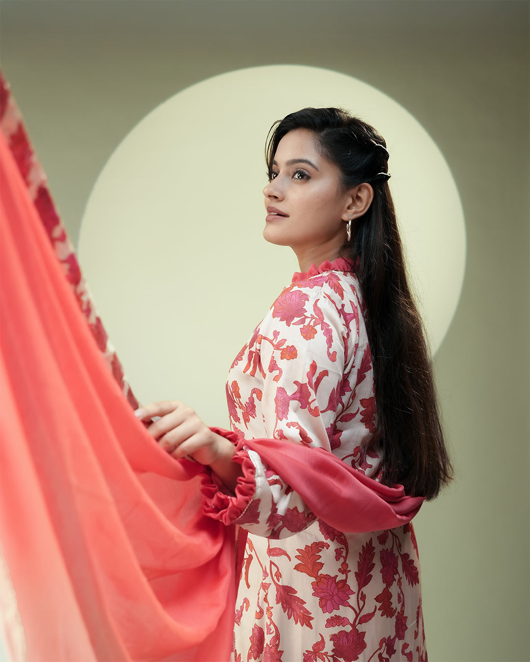 Blush Garden Kurta Set